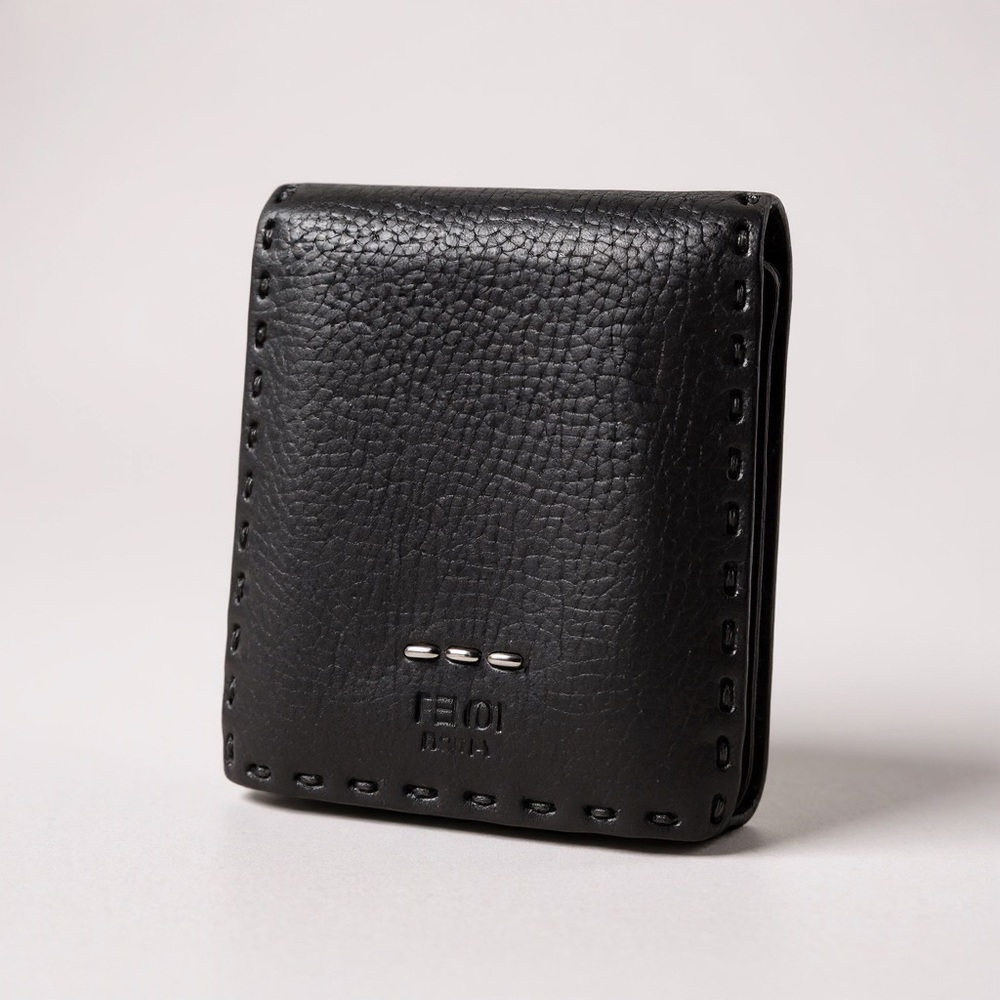 Fendi Black Leather Wallet